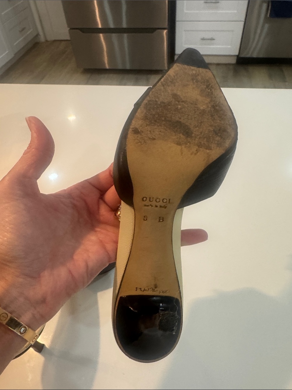 GUCCI “Tom Ford” 2004 collection, leather mule - Picture 11 of 16